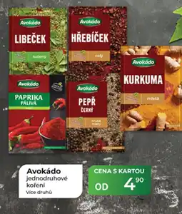 Tamda Foods Avokádo jednodruhové koření nabídka