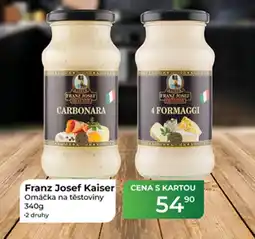Tamda Foods Franz Josef Kaiser Omáčka na těstoviny nabídka