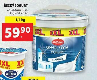 Lidl Řecký jogurt nabídka