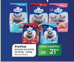 Tamda Foods PreVital granule pro kočky nabídka