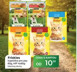 Tamda Foods Friskies kapsička pro psy nabídka