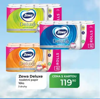 Tamda Foods Zewa Deluxe toaletní papír nabídka