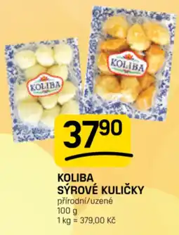 Flop Koliba sýrové kuličky nabídka