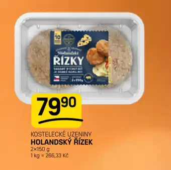 Flop Kostelecké Uzeniny Holandský řízek nabídka