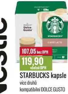 Ratio STARBUCKS kapsle nabídka