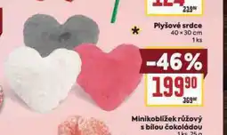 Billa Plyšové srdce nabídka