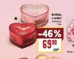 Billa Svíčka v srdci nabídka