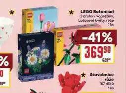 Billa Stavebnice lego botanicals nabídka