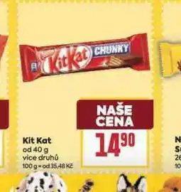 Billa Kitkat nabídka
