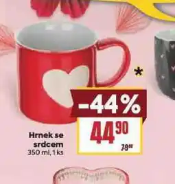 Billa Hrnek se srdcem nabídka