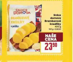 Billa Bramborové knedlíky nabídka