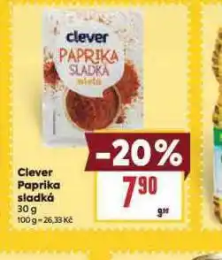 Billa Paprika sladká nabídka