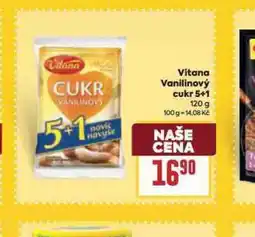Billa Vitana vanilinový cukr nabídka
