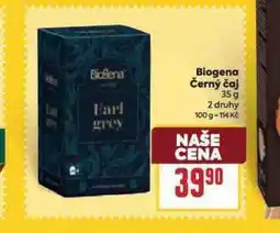 Billa Biogena černý čaj nabídka