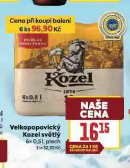 Billa Pivo velkopopovický kozel 10 nabídka