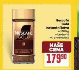 Billa Nescafé gold instantní káva nabídka