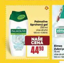 Billa Palmolive sprchový gel nabídka
