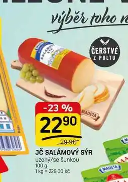 Flop JČ SALÁMOVÝ SÝR uzený/se šunkou nabídka