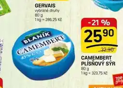 Flop CAMEMBERT PLÍSŇOVÝ SÝR nabídka