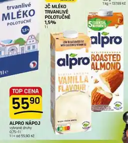 Flop ALPRO NÁPOJ vybrané druhy nabídka