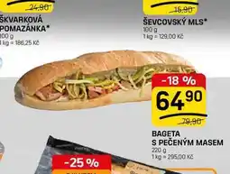 Flop BAGETA S PEČENÝM MASEM nabídka