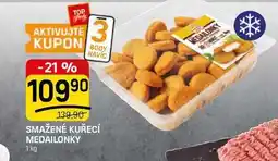 Flop SMAŽENÉ KUŘECÍ MEDAILONKY nabídka