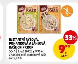 Penny Market INSTANTNÍ RÝŽOVÁ, POHANKOVÁ A JÁHLOVÁ KAŠE CRIP CROP nabídka