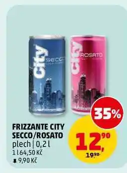 Penny Market FRIZZANTE CITY SECCO plech nabídka