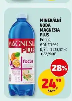 Penny Market MINERÁLNÍ VODA MAGNESIA PLUS Focus nabídka