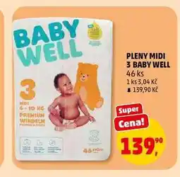 Penny Market PLENY MIDI 3 BABY WELL, 46 ks nabídka