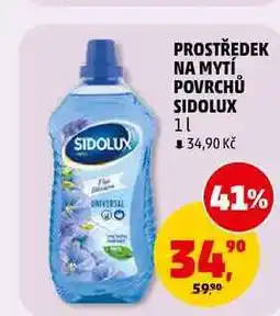 Penny Market PROSTŘEDEK NA MYTÍ POVRCHŮ SIDOLUX nabídka