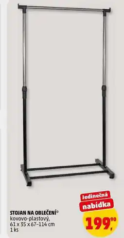 Penny Market STOJAN NA OBLEČENÍ, 1 ks nabídka