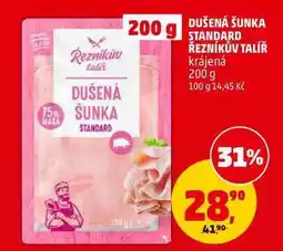 Penny Market DUŠENÁ ŠUNKA STANDARD ŘEZNÍKŮV TALÍŘ nabídka