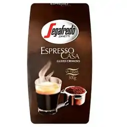 Penny Market Segafredo Zanetti Espresso casa káva zrnková pražená 500g nabídka