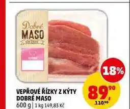 Penny Market VEPŘOVÉ ŘÍZKY Z KÝTY DOBRÉ MASO nabídka