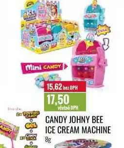 Ratio CANDY JOHNY BEE ICE CREAM MACHINE nabídka