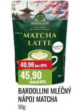 Ratio BARDOLLINI MLÉČNÝ NÁPOJ MATCHA nabídka