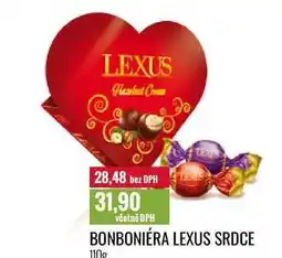 Ratio BONBONIÉRA LEXUS SRDCE nabídka