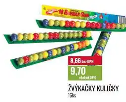 Ratio ŽVÝKAČKY KULIČKY 16ks nabídka