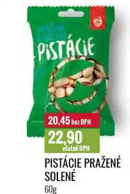 Ratio PISTÁCIE PRAŽENÉ SOLENÉ nabídka