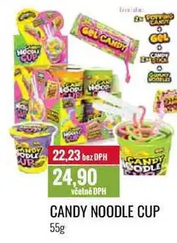 Ratio CANDY NOODLE CUP nabídka