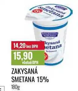 Ratio ZAKYSANÁ SMETANA 15% nabídka
