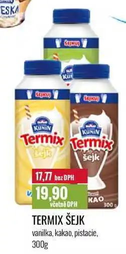 Ratio TERMIX ŠEJK nabídka