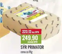 Ratio SÝR PRIMATOR cena za nabídka