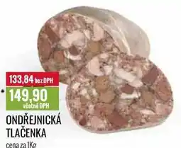 Ratio ONDŘEJNICKÁ TLAČENKA cena za nabídka