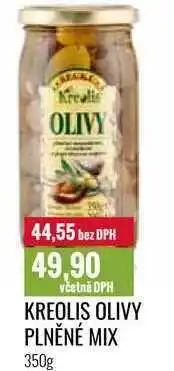 Ratio KREOLIS OLIVY PLNĚNÉ MIX nabídka