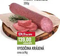 Ratio VYSOČINA KRÁJENÁ cena za nabídka