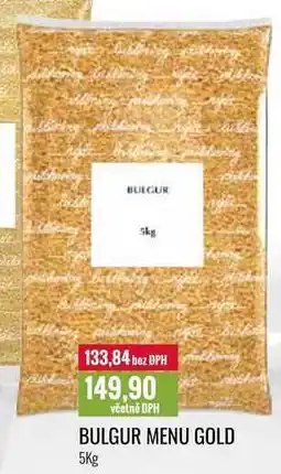Ratio BULGUR MENU GOLD nabídka