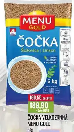 Ratio ČOČKA VELKOZRNNÁ MENU GOLD nabídka