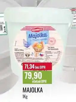 Ratio MAJOLKA nabídka